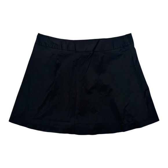 Lane Bryant Skirt Plus Size 28 4X A-Line Satin Black Witch Goth Skater Grunge - Picture 6 of 11